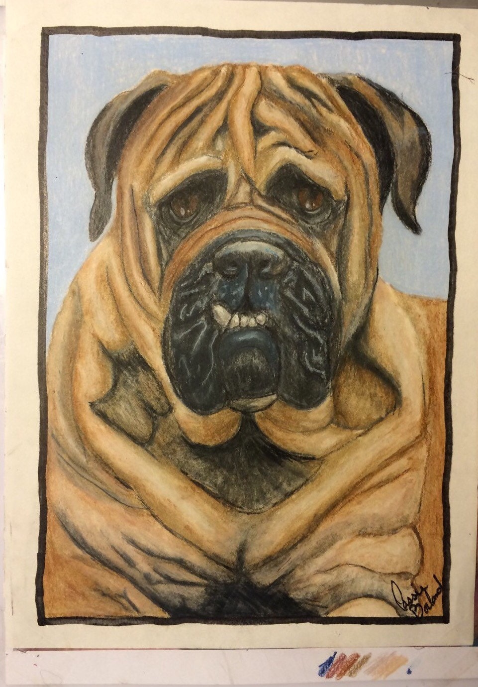 Custom multiple pet portrait
