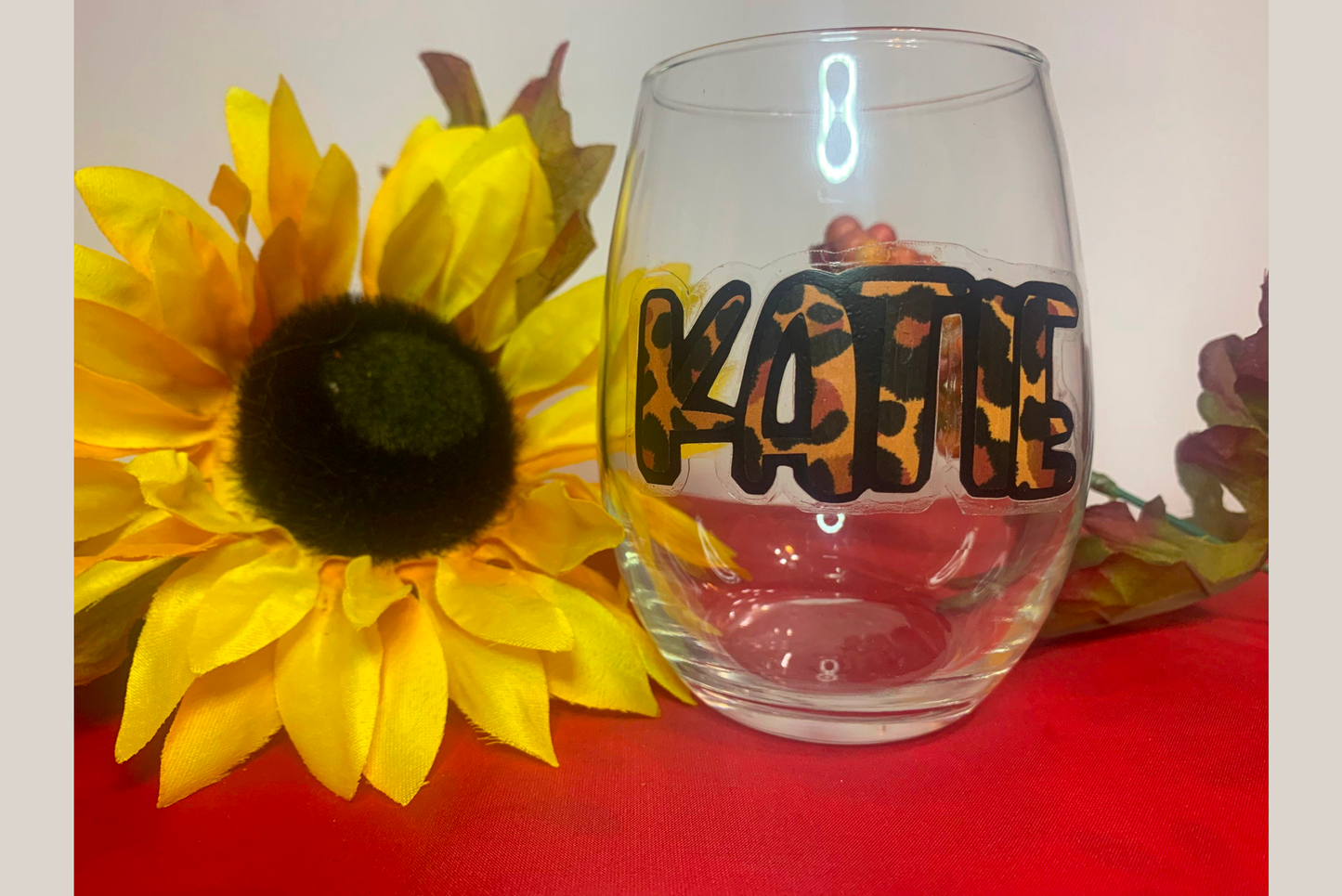 Custom 15oz Stemless Wine Glass