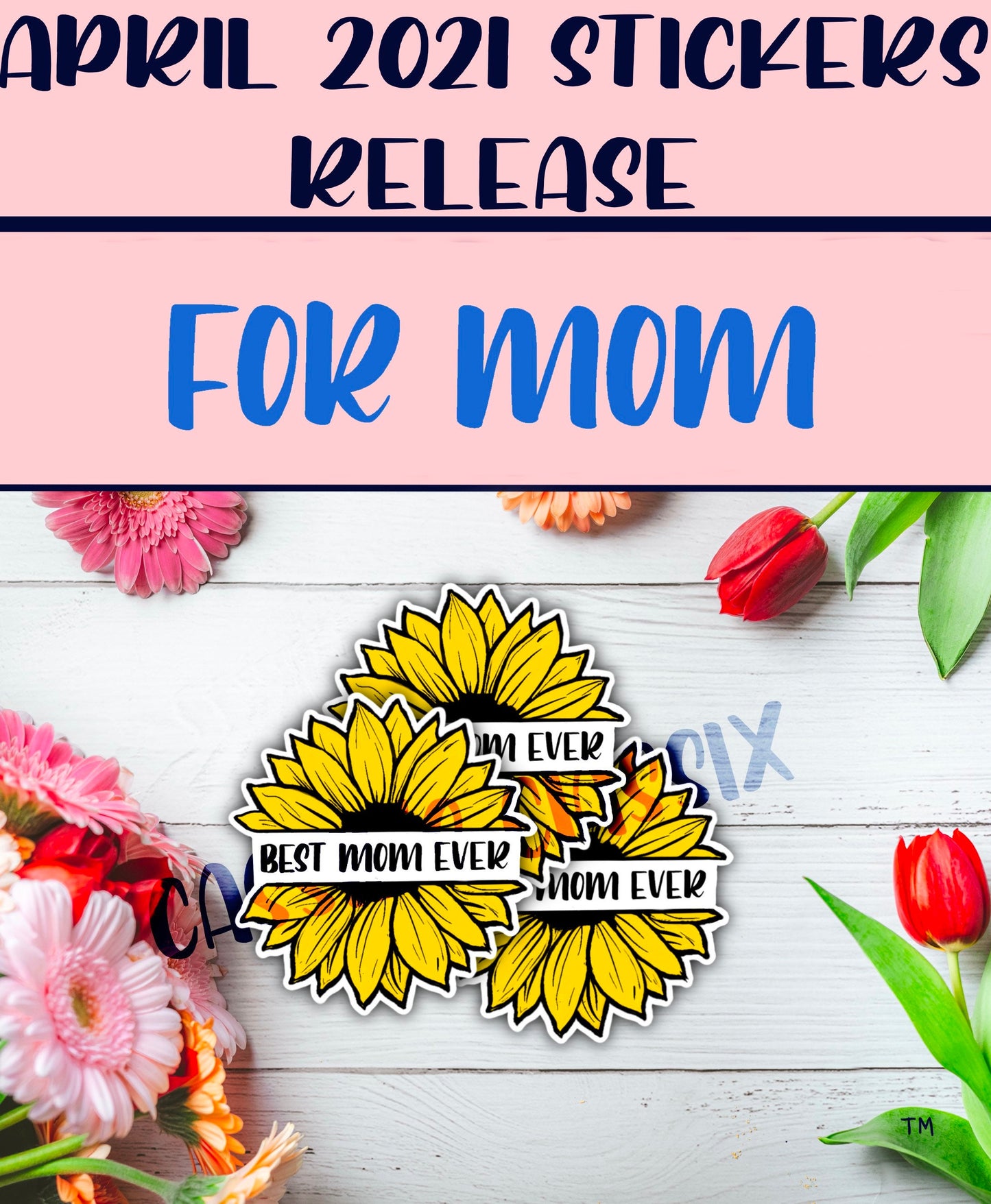 Best Mom Ever Sticker